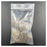 Bag of 20 War Nickels 1942-1945