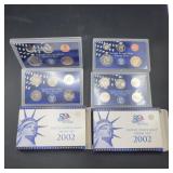 2002 U.S. Mint Proof Set and 50 State Quarters