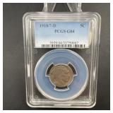 1918/7-D Buffalo Nickel PCGS G04