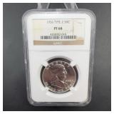 1956 Franklin Half Dollar Type 2 PF68 NGC
