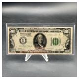 1928A $100 Redeemable in Gold Federal Reserve Note