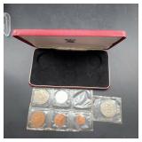 1971 Jersey Decimal Coin Set with Box