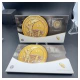 2015 Mohawk Ironworkers $1 Coin and Currency Set