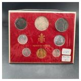 1968 Vatican MCMLXVIII ANNO VI Coin Set