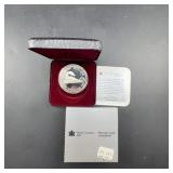 1986 Canada Silver Dollar Vancouver Proof Coin