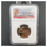 2014 S Sacagawea $1 Native Hospitality PF70