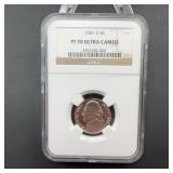 1987 S Jefferson Nickel NGC PF 70 Ultra Cameo
