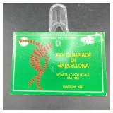 Italy 1992 L.500 XXV Barcelona Olympics Coin
