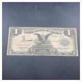 1899 $1 Silver Certificate Black Eagle Note