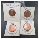 1975-S Proof and 1982 Lincoln Cent Set