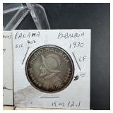 Panama and Philippines Silver Coin Lot