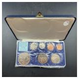 1969 New Zealand James Cook Bicentenary Coin Set