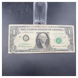 1963 Federal Reserve $1 Bill Series J03599363*