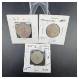 Silver World Coins Lot: Switzerland, Austria