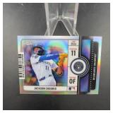 2026 Topps Chrome Jackson Chourio Card