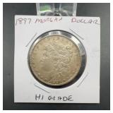 1897 Morgan Silver Dollar High Grade