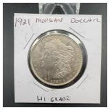1921 Morgan Silver Dollar Coin
