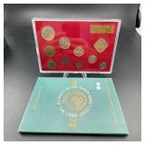 1974 USSR Leningrad Mint Coin Set in Case