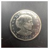 1999 Susan B. Anthony One Dollar Coin