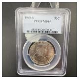 1949-S Franklin Half Dollar PCGS MS64