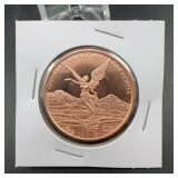 One Ounce .999 Fine Copper Round