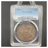 1883-s Morgan Silver Dollar Pcgs Vf35