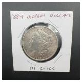 1889 Morgan Silver Dollar Coin
