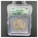 1828 Capped Bust Half Dollar ICG AU58