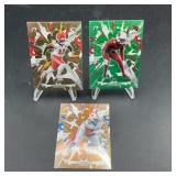 2025 topps resurgence RC Football Card Trio