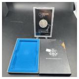 1884 Carson City Morgan Silver Dollar in GSA Holde