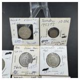 World Silver Coins Assortment, 1916ï¿½1961