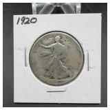 1920 Walking Liberty Half Dollar