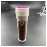 Tube of 50 Lincoln Wheat Cents