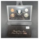 1992 United States Mint Silver Proof Set