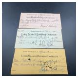 3 Long Branch Banking Company Checks