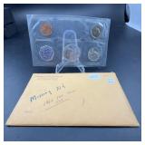 1962 US Mint Philadelphia Proof Coin Set