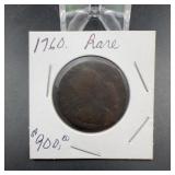 1760 Copper Coin