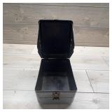 Metal Storage Box with Handle and Latch