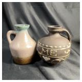 Ceramic Jugs, One Marked Porta Nigra