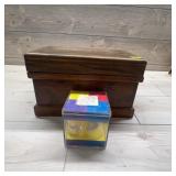 Wood Storage Box & Jou Liquor Gift Set