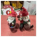 Painted Garden Gnome Figurines