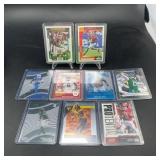 2023 NFL Rookie Football Card Lot (9 Cards)