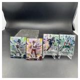 2025 Topps NFL RC Lot, 4 Cards, Refractors