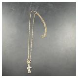 Sterling Silver 925 Necklace With Character Charm