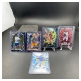 5 Football Cards: Prizm, Rookies & Numbered