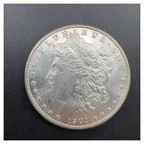 1901 O Morgan Silver Dollar Coin