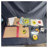 45 Rpm Vinyl Records With Sleeves