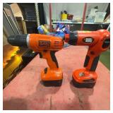 Black+Decker Cordless Drill & Pivot Driver Set