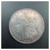 1880 S Morgan Silver Dollar, U.s. Mint