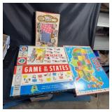 Game Of The States Board Game And Shirley Temple S